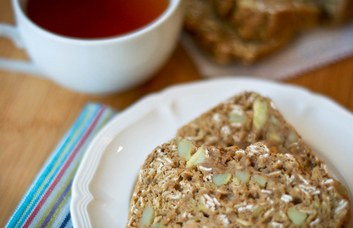 Oatmeal Sweet Potato Banana Bread