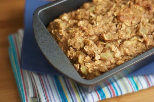 Oatmeal Sweet Potato Banana Bread