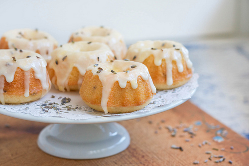 Lemon Lavender Tea Cakes