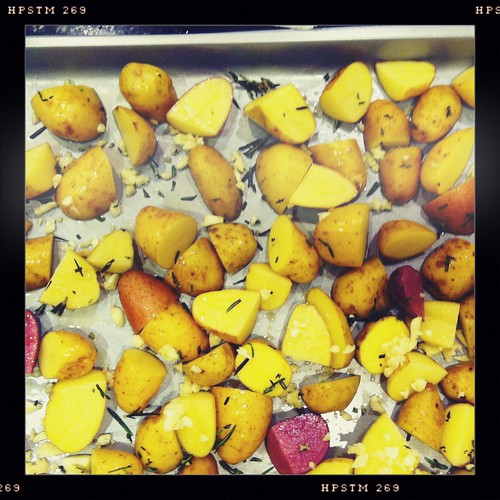 Roasted potates