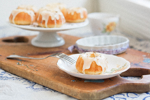 Lemon Lavender Tea Cakes